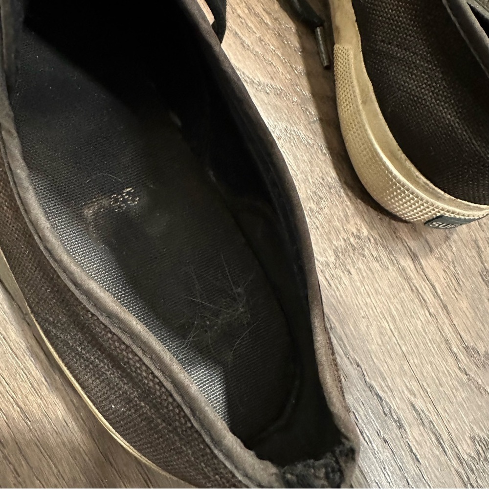 Superga Black and White Cotu Sneakers - Picture 5 of 9